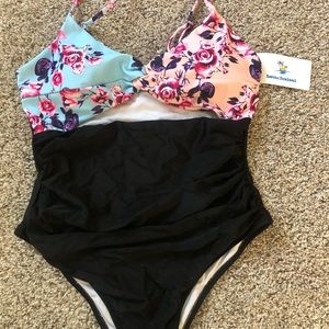NWT and bag Beachsissi one piece swim suit
